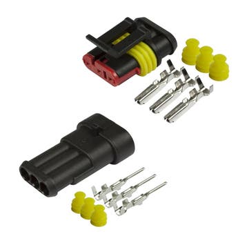 AMP Superseal Verbindingsset 3-pins, 2.50mm², Verzenden, Nieuw
