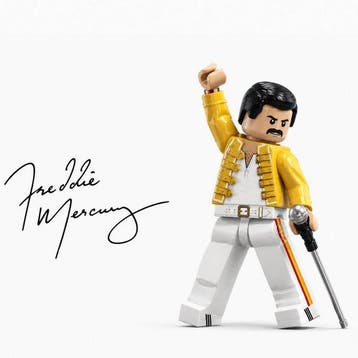 Lego Merchandise - Freddie Mercury LEGO | Tela XXL Edizione, Nieuw