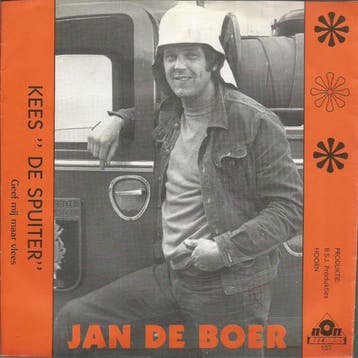 vinyl single 7 inch - Jan De Boer - Kees De Spuiter, Verzenden, Zo goed als nieuw, 7 inch, Nederlandstalig