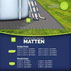 Zwembadtegels - Fitnesstegels - Foam tegels - 12 stuks - Gri, Verzenden, Zo goed als nieuw