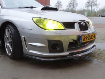 CarbonWorks Voorlip STI Style Carbon Subaru Impreza Facelift, Subaru, Voor, Nieuw, Ophalen of Verzenden