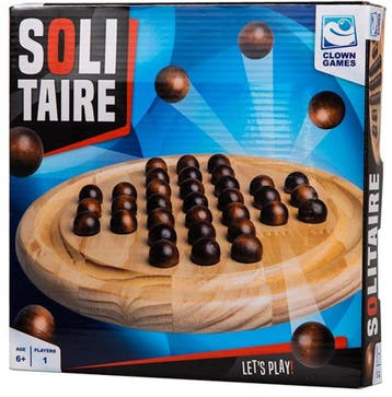 Clown Games - Solitaire Hout | Clown Games -, Hobby en Vrije tijd, Verzenden, Nieuw