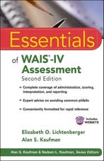 9781118271889 Essentials Of WAIS IV Assessment 2nd Ed, Boeken, Psychologie, Verzenden, Nieuw, Elizabeth O. Lichtenberger
