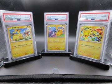 Pokémon - 3 Graded card - Special 3-Piece SetPOKEMON, Nieuw