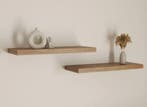 Eiken WANDPLANKEN met blinde bevestiging en ophang MAL, Huis en Inrichting, Woonaccessoires | Wandplanken en Boekenplanken, Nieuw