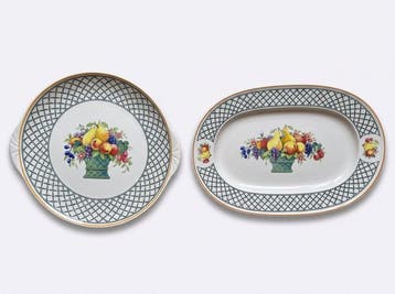 Villeroy & Boch - Schaal (2) - Winkelwagen - Porselein