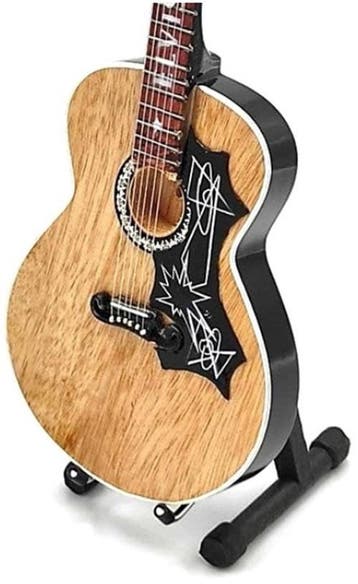 Miniatuur replica Epiphone EJ-200E gitaar - Elvis Presley, Verzamelen, Ophalen of Verzenden, Nieuw, Pop, Beeldje of Miniatuur