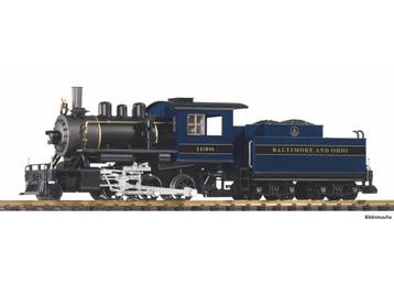 PIKO 38263 Dampflok mit Tender Mini-Mogul B&O, Ophalen of Verzenden, Nieuw, Overige typen, Analoog