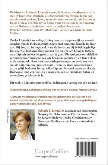 De geschiedenis ontkend 9789402709209 Deborah E. Lipstadt, Boeken, Verzenden, Zo goed als nieuw, Deborah E. Lipstadt