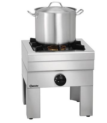 Bartscher Wokbrander | Vloeibaar gas | 450X475X500 MM, Verzenden, Nieuw in verpakking