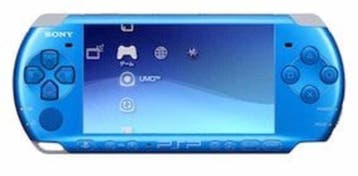 PSP Slim & Lite 3000 Blue (Nette Staat) (PSP Spelcomputers), Spelcomputers en Games, Ophalen of Verzenden, Zo goed als nieuw