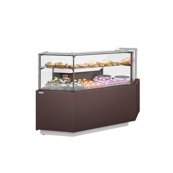 GGM Gastro | Koel- & gebaksvitrine RIGA - 1365x990mm |, Verzenden, Nieuw in verpakking