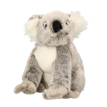 Pluche koala knuffel - zacht - 25 cm - grijs, Verzenden, Nieuw