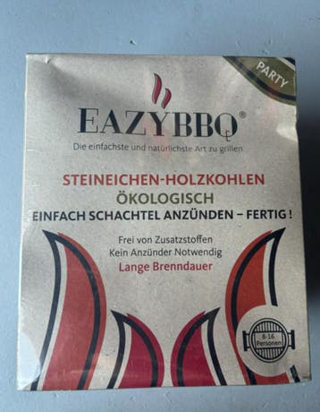 Ca. 40x Eiken Houtskool pakket, Eazy BBQ, Party, Nieuw