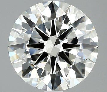 1 pcs Diamant (Natuurlijk) - 2.08 ct - Rond - I - VS1 -, Nieuw