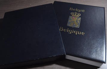 Accessoires België - Een lege luxe DAVO album deel IX met, Gestempeld