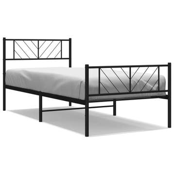 Bedframe Staal 100x200 | 54% Korting, Eenpersoons, Ophalen of Verzenden, 200 cm, Metaal