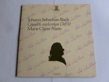 Bach - Marie Claire Alain / Complete Orgelwerken Deel 10 (2, Ophalen of Verzenden, Zo goed als nieuw