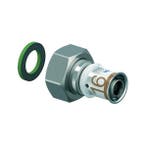 Uponor S-Press Plus schroefkoppeling 3/4 binnendraad wartel, Verzenden, Nieuw