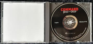 Command Aces Of The Deep PC Game Jewel Case + Manual, Verzenden, Nieuw