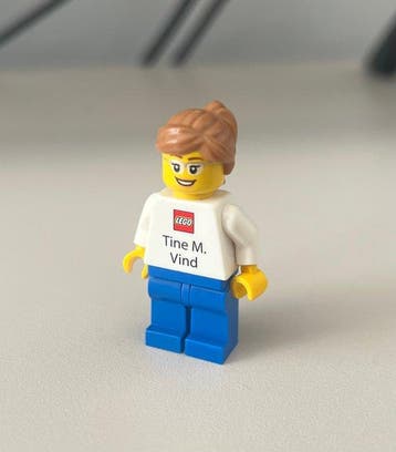 Lego Minifiguur - Custom Item - LEGO Employee Business Card, Nieuw