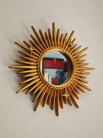 Wandspiegel- Zon / Sunburst - Glas, Hars -, Huis en Inrichting, Nieuw