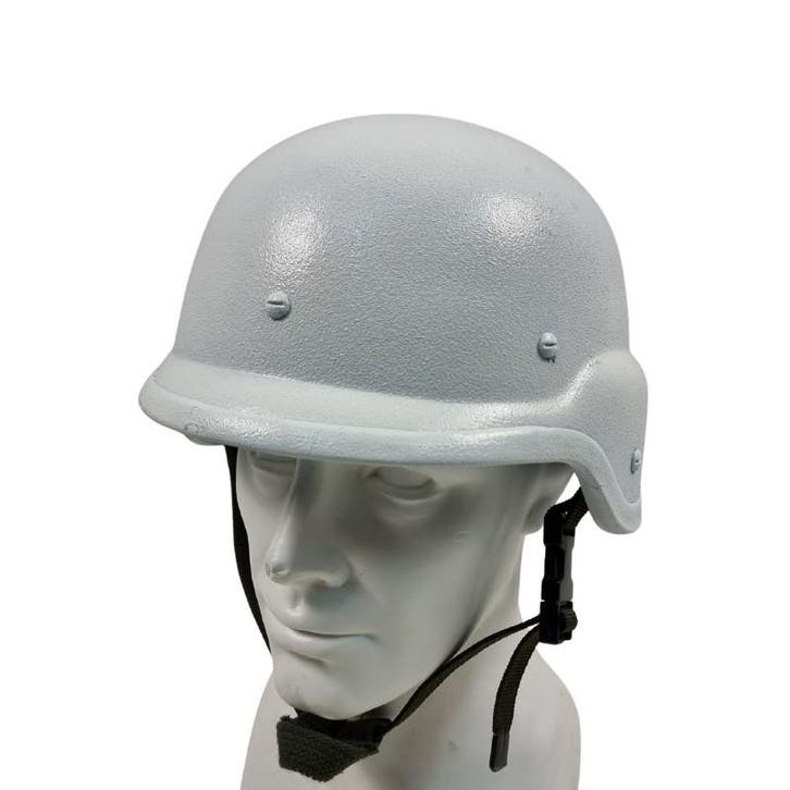 UN PASGT kevlar gevechtshelm, wit/blauw, Verzamelen, Militaria | Algemeen, Landmacht, Overige gebieden, Helm of Baret, Ophalen of Verzenden