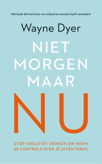 Niet morgen, maar nu - Wayne W. Dyer 9789022992876, Boeken, Verzenden, Zo goed als nieuw, Wayne W. Dyer