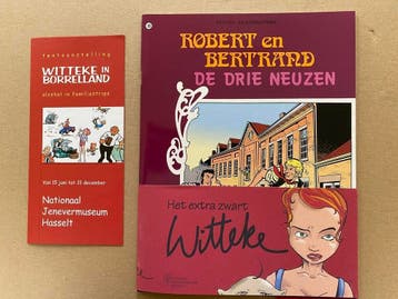 Robert en Bertrand - De Drie Neuzen - Reclame Jenever Museum, Verzamelen, Verzenden, Zo goed als nieuw, Boek of Spel