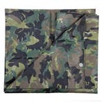 Afdek zeil camouflage 5m x 3,85m, Verzamelen