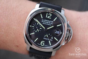 Panerai Luminor Power Reserve PAM00241 40mm 2006, Sieraden, Tassen en Uiterlijk, Overige merken, Gebruikt, Staal, Polshorloge