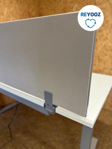 Konig Neurath zit-sta bureau - TALO.S - 160x80 - zilverg..., Nieuw in verpakking