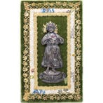 sculptuur, Pieza devocional - Sagrado Corazón del Niño Jesús
