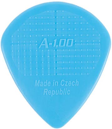 Janicek Picks D-Grip Jazz A plectrum 1.00 mm 6-pack, Ophalen of Verzenden, Nieuw, Elektrische gitaar