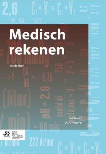 Medisch rekenen 9789036805797, Zo goed als nieuw