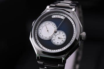 AKOR Le Locle - Smoked blue Technica24 - Automatic Regulator, Sieraden, Tassen en Uiterlijk, Horloges | Heren, Nieuw