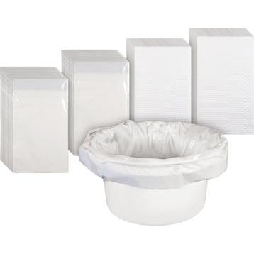 Toiletemmerzakken met Absorberende Pads – 50 Stuks Wegwerp Z, Ophalen of Verzenden, Nieuw