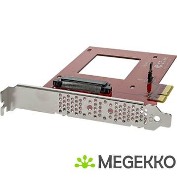 StarTech.com U.2 naar PCIe adapter voor 2.5  U.2 NVMe SSD, Verzenden, Nieuw, Startech