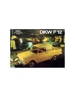 1963 DKW F12 BROCHURE NEDERLANDS, Nieuw, Author