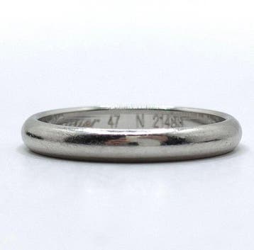 Cartier - Ring Platina - band, Nieuw