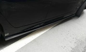 Carbon side skirt extension E60 M5, Verzenden