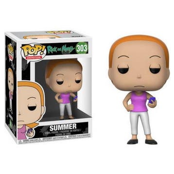 Funko - POP! - Animation - Rick and Morty - Summer #303 -, Verzenden, Nieuw