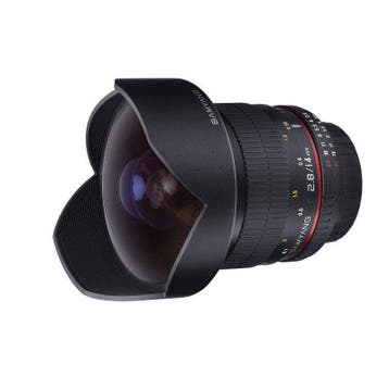 Samyang 14mm f/2.8 ED AS IF UMC Canon EF-mount objectief, Audio, Tv en Foto, Fotografie | Lenzen en Objectieven, Verzenden, Gebruikt