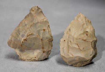 Paleolithisch Silex Bijl, Antiek en Kunst