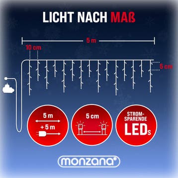 Kerstverlichting LED Lichtsnoer Kerst Warmwit 10m, Diversen, Kerst, Verzenden, Nieuw