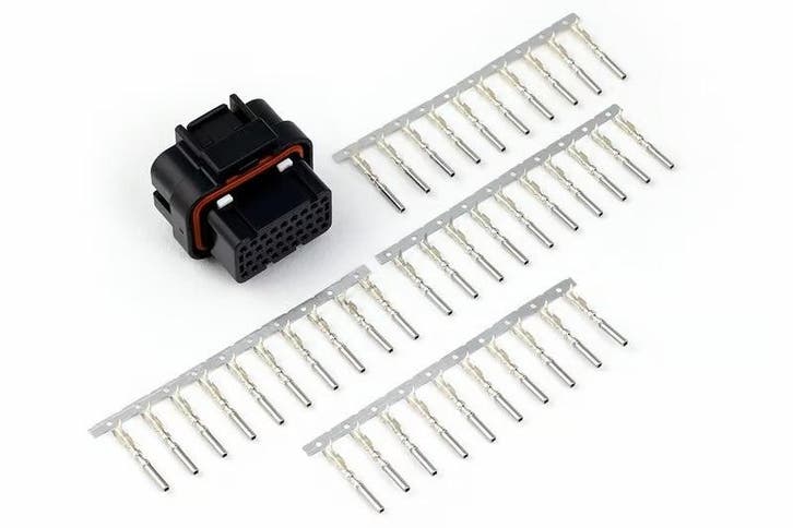 Haltech AMP 34 Pin Key 2 4 Row Superseal Connector Plug &, Auto diversen, Tuning en Styling, Ophalen of Verzenden