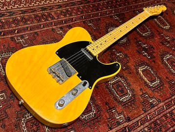 Fender Custom Shop 52 Closet Classic Telecaster 2018 Blond, Ophalen of Verzenden, Gebruikt, Solid body, Fender