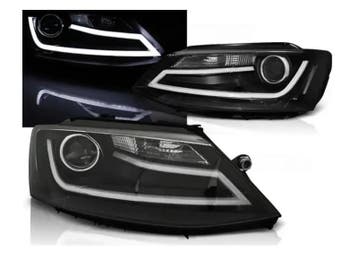 Black LED koplampen geschikt voor VW Jetta VI, Verzenden, Nieuw, Volkswagen
