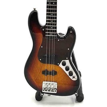 Miniatuur replica Fender basgitaar - J.P. Jones Led Zeppelin, Verzamelen, Ophalen of Verzenden, Nieuw, Pop, Beeldje of Miniatuur