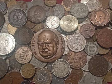 Wereld. Large lot of World Coins, 1800 to présent. (Zonder